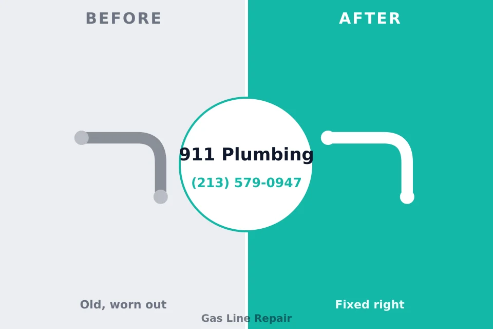 Before and after: plumbing company Warren, MI